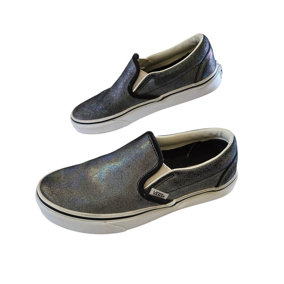 Vans Womens Black‎ Slip-On Shoes - Picture 8 of 13